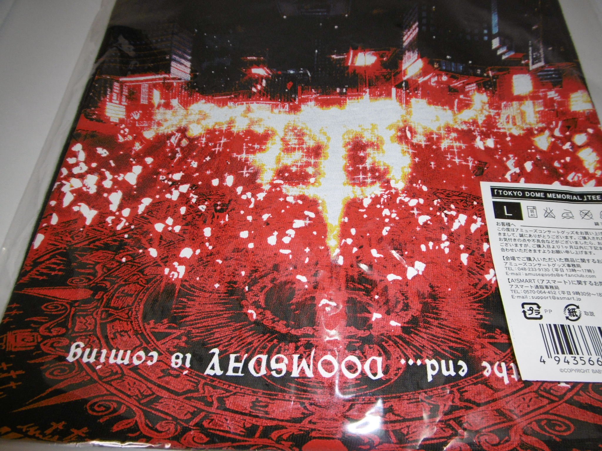 BABYMETAL 「TOKYO DOME MEMORIAL -KxgxM-」 TEE サイズM